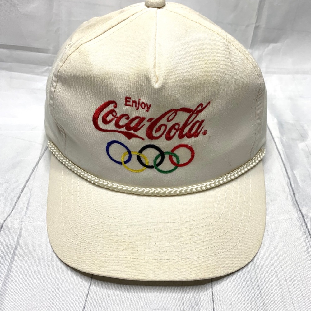 Vintage snap back hat/cap 80s COCA COLA